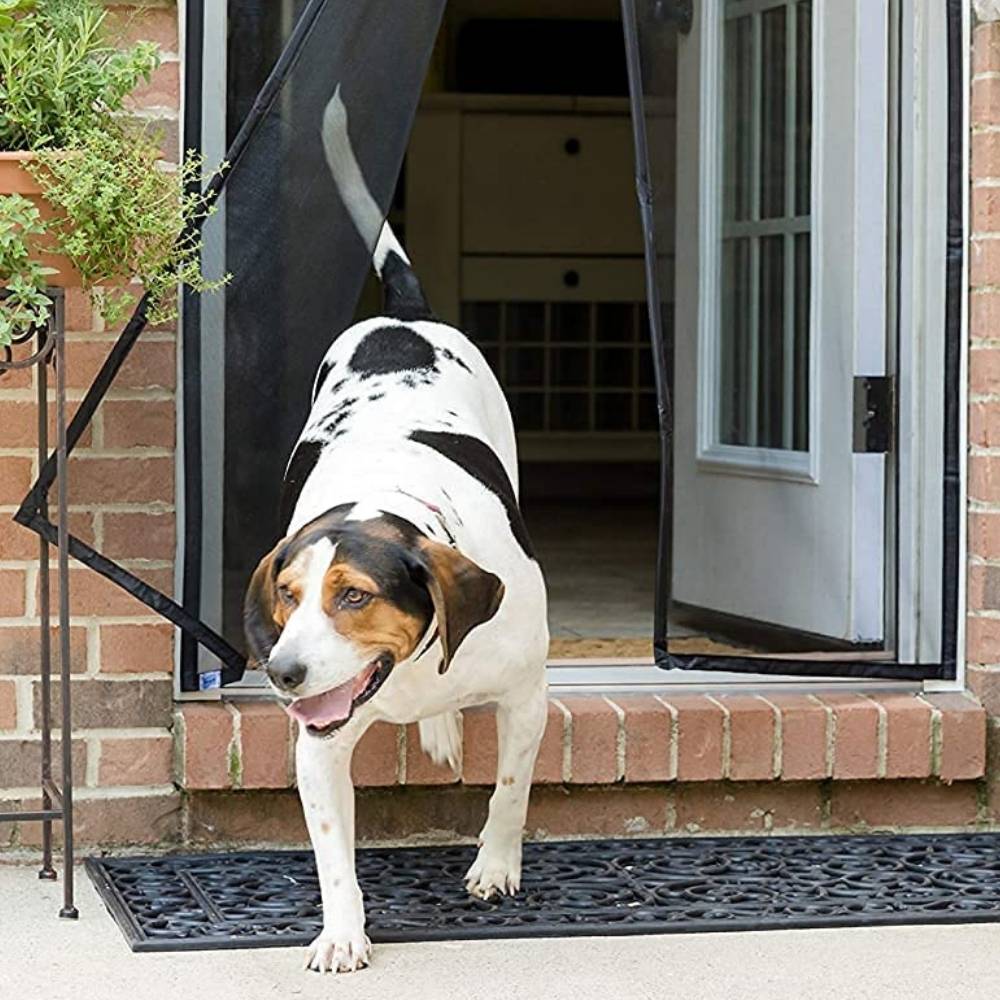 Magnetic Door Screen - Black - 27.5" x 82.6", image 5