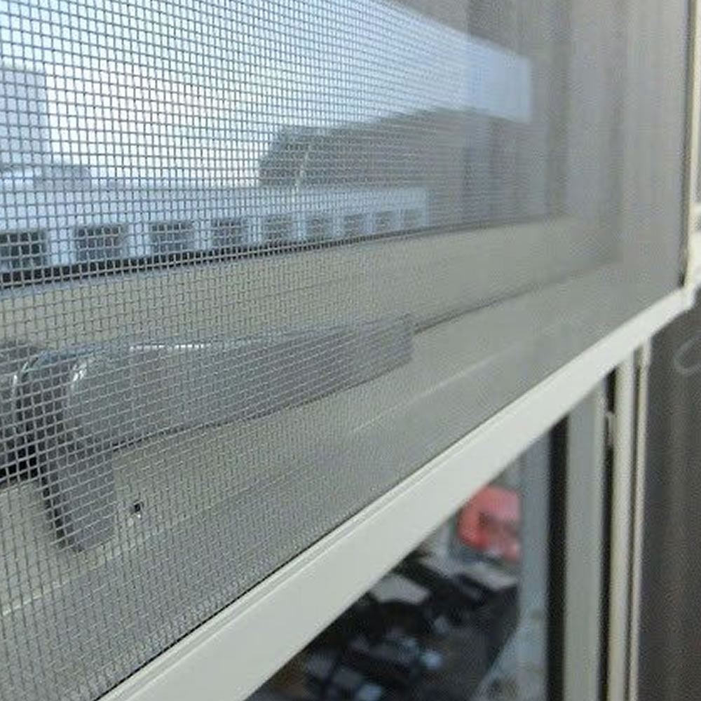Magnetic Window Screen - White Frame - Standard Mesh (Grey Mesh) - 19in x 19in, image 6